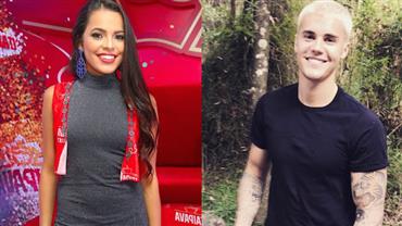 Justin Bieber chama ex-BBB Mayla de "gostosa" em rede social