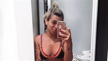 Petra Mattar posta foto de biquíni e revela: "Saudade de SP"