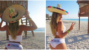 Ana Paula e Tati Minerato vão fazer você 'amar Cancún' com essas novas fotos de biquíni