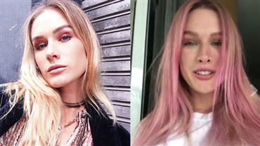 Fiorella Mattheis radicaliza e tinge cabelo de rosa para viver stripper em série