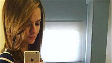 Maria Cecília, da dupla com Rodolfo, exibe barriga de grávida na web: "na espera"