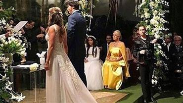 Patricia Abravanel e Fábio Faria se casam em São Paulo