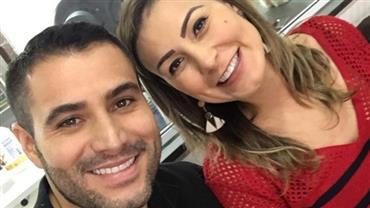 Andressa Urach anuncia fim do casamento com Tiago Costa: "que ele seja muito feliz"