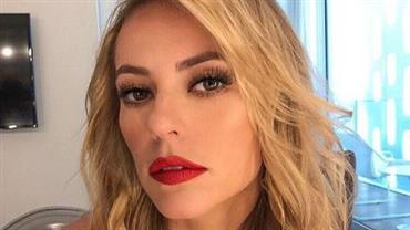 Paolla Oliveira faz pose sensual e internauta brinca:"Abaixa que é tiro"