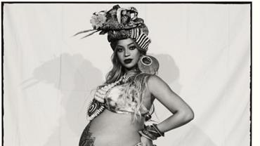 Beyoncé exibe barrigão em festa para a chegada dos gêmeos