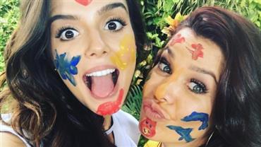 Fernanda Souza faz homenagem atrasada para aniversariante Giovanna Lancellotti