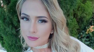 Lívia Andrade quebra o dente após "matar"  desejo com prato típico