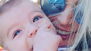 Rafa Brites ostenta "corujice" ao postar foto com filho: "Luz dos meus olhos"