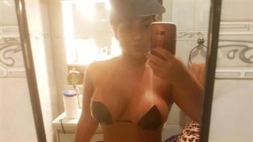 Seminua, Mulher Filé mostra bronze: "Quem disse que no inverno não faz marquinha?"