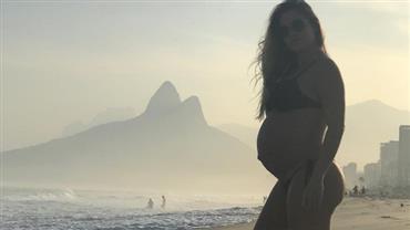 Andressa Suita relembra gravidez e Gusttavo Lima faz melhor comentário