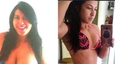 Após perder 35kg, ex-BBB Priscila Pires impressiona com "antes e depois"