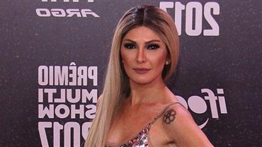 Antonia Fontenelle usa peruca de Ludmilla em premiação: "Pedi emprestada"