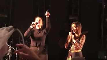 Mulher engana Anitta, sobe no palco da cantora e se promove