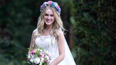 Fiorella Mattheis vende vestido de noiva usado em seu casamento por R$ 14 mil