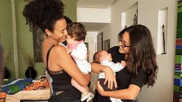 Yanna Lavigne leva filha em encontro com Sheron Menezzes: "tempo passa, o amor fica"