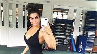 Marido posta foto de Kelly Key na academia e dispara: "Assim vou ter que fazer mais um filho"