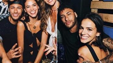 Vídeos mostram reencontros de Bruna Marquezine e Neymar em festa e em barco