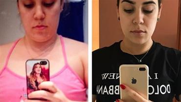 Naiara Azevedo mostra antes e depois de emagrecer: "Quem quer, corre atrás"