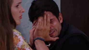 Internautas ironizam choro de Lucas após eliminação de Nayara no BBB 18