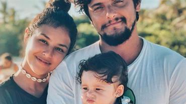 Após postar foto com ex e filha, Bruno Gissoni rebate crítica de seguidora: "Dó da sua falta de amor"