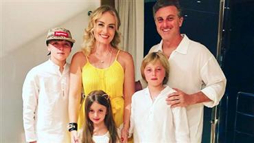 Angélica parabeniza o primogênito que completa 13 anos e fãs comentam: "Puxou a mãe''