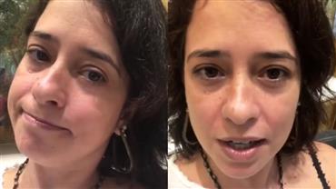 Paloma Duarte pede ajuda para denunciar usuário que a enviou vídeo do pênis