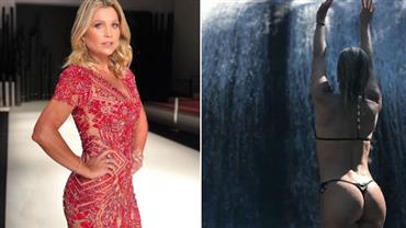 Flávia Alessandra mostra bumbum em fio-dental e ganha elogios de famosos