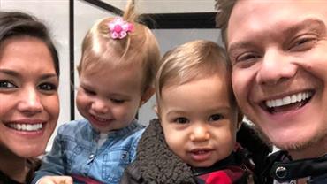Thais Fersoza compartilha momento fofo com os filhos e o marido Michel Teló: "Emocionante"