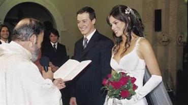 Rodrigo Faro surge "novinho" em foto tirada há 15 anos em seu casamento