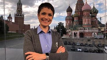 Sandra Annenberg tem indisposição após apresentar jornal na Rússia