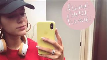 Bruna Marquezine volta após torcer por Neymar na Rússia e cita "jet lag"