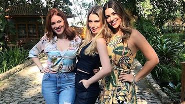 "Estou sofrendo bullying", diz Vivian Amorim em vídeo com Fernanda Keulla e Ana Clara