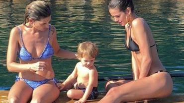 Bruna Marquezine aparece tomando sol com amiga e fãs só notam corpão da atriz