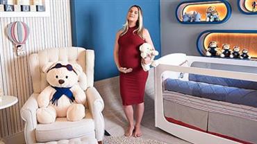 Andressa Suita apresenta quarto de seu segundo filho com Gusttavo Lima