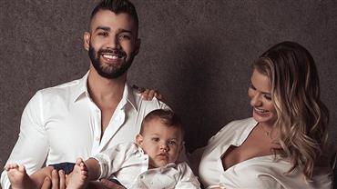 Nasce Samuel, segundo filho do casal Andressa Suita e Gusttavo Lima