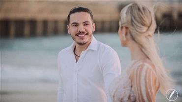 Wesley Safadão comemora bodas de algodão com Thyane Dantas: "Casamento blindado"