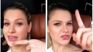 Gusttavo Lima esquece a aliança em casa e Andressa Suita não facilita: "Vai colocar sim, mamãe está levando"