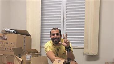 Kaysar organiza apartamento para receber a família no Brasil: "Contagem regressiva"