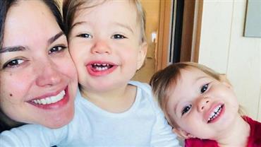 Thais Fersoza conta "truque" para estar sempre arrumada mesmo com filhos pequenos