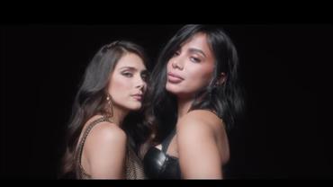 Anitta esbanja sensualidade em cenas quentes de clipe com a colombiana Greeicy