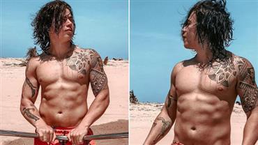 Whindersson Nunes mostra "gominhos" e conquista elogio de Gracyanne Barbosa