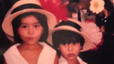 Sabrina Sato mostra clique antigo e homenageia o irmão pelo aniversário: "Fotos de amor"