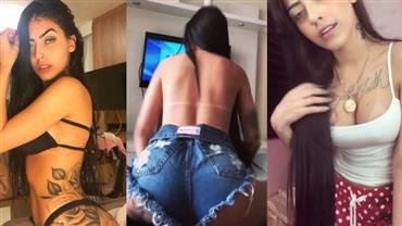 Mc Mirella bomba nas redes socais ao mostrar como "treme" o bumbum