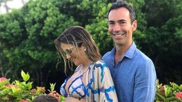 Ticiane Pinheiro anuncia que terá seu primeiro filho com César Tralli: "Tô grávida"