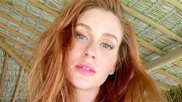 Marina Ruy Barbosa publica selfie e internautas elogiam beleza natural