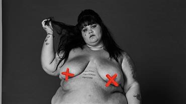 Empoderada, Thais Carla posa nua e protesta: "Não somos menos bonitas porque somos gordas"