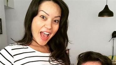 Geovanna Tominaga dá à luz Gabriel, seu primeiro filho, no Rio