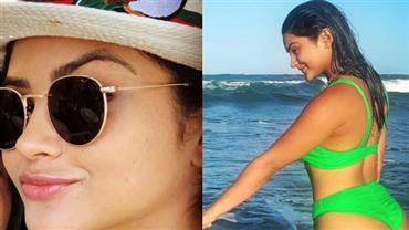 Mileide Mihaile exibe bumbum na praia e fã comenta: "Popozão"