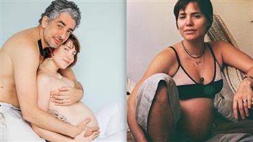 Atriz Leticia Colin dá à luz Uri, seu primeiro filho, no Rio de Janeiro