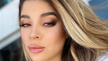 Gkay exibe bumbum avantajado em banheira e Anitta elogia: "Amiga cê tá muito gostosa"